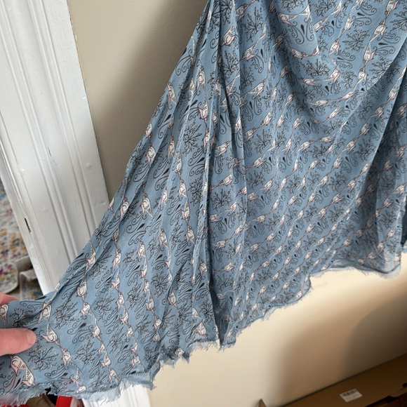 Medium M Max Studio Special Edition blue silk lined tank dress - Picture 8 of 12